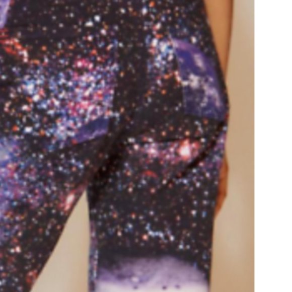 Urban Outfitters | BDG High Waisted Cowboy Jeans Space Print Straight-Leg - Picture 10 of 13